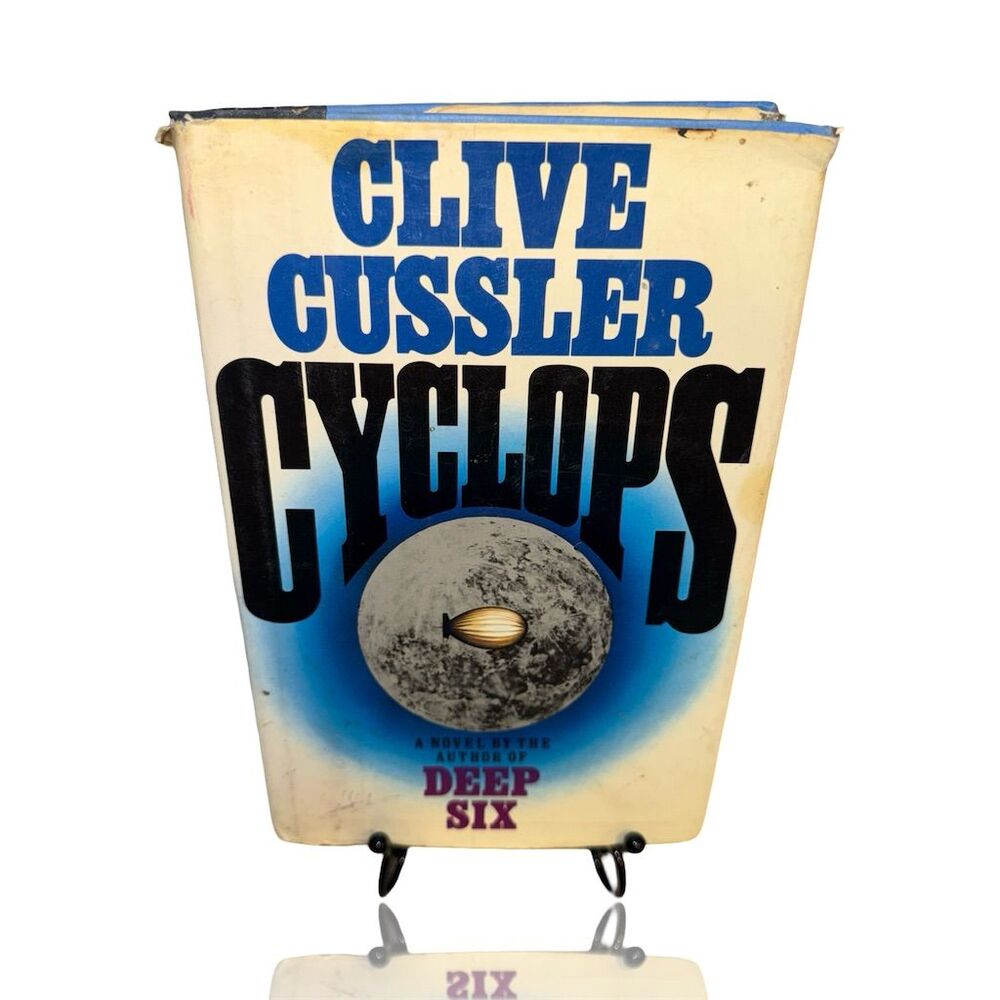 Cyclops by Clive Cussler First Edition Hardcover 1986 with Dust Jacket